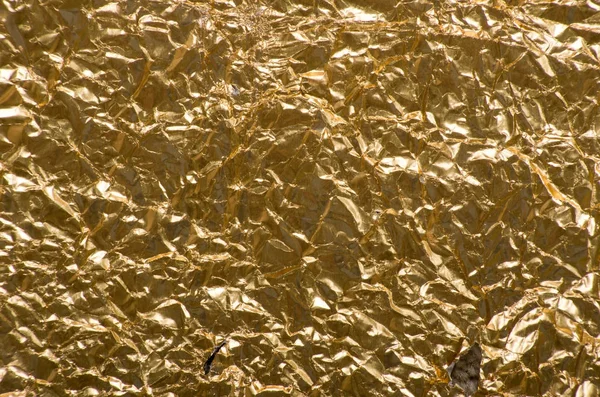 Texture de papier d'or — Photo