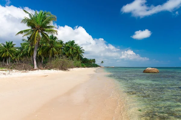 Beautiful Beach Calm Tropical Sea — Stock Photo, Image