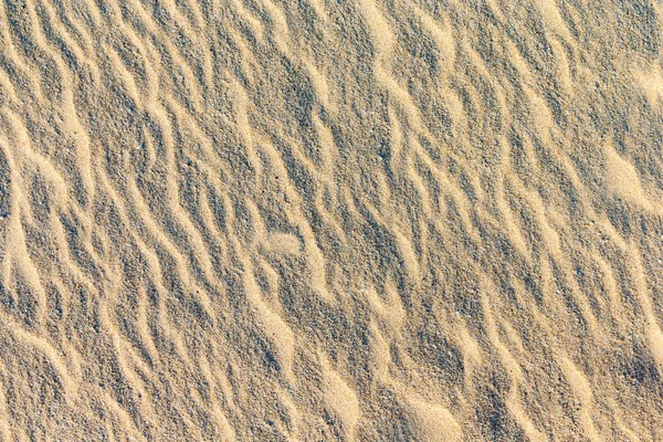 Yaz aylarında bir plaj kum dalgalı desen