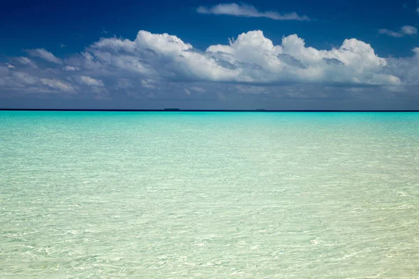 Tropik Cennet Manzaralı Maldivler — Stok fotoğraf