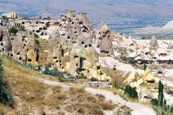 Paisagem Montanhosa Capadócia Anatólia Turquia — Fotografia de Stock