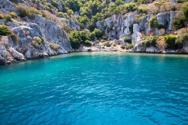 Potopené Město Kekova Antalya Turecko — Stock fotografie