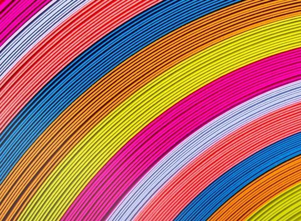 Abstrakte Regenbogen Hintergrund Mit Farbigem Papier — Stockfoto