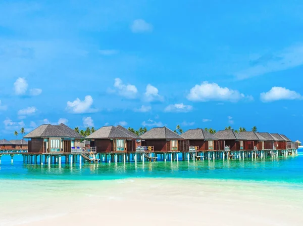 Spiaggia Tropicale Nelle Maldive Paesaggio Naturale — Foto Stock