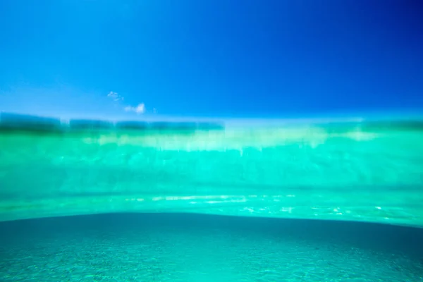 Tranquila Escena Submarina Con Espacio Para Copiar — Foto de Stock