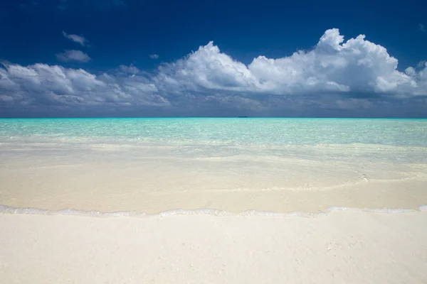 马尔代夫热带天堂景观 — 图库照片