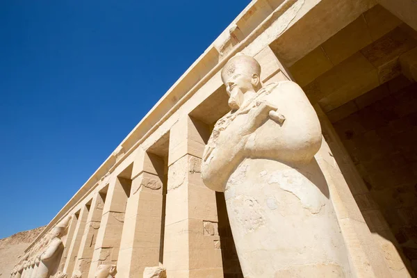 Ναό Της Χατσεπσούτ Κοντά Λούξορ Στην Αίγυπτο — Φωτογραφία Αρχείου