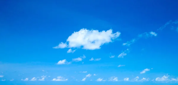 Blue Sky Clouds Closeu — Stock Photo, Image