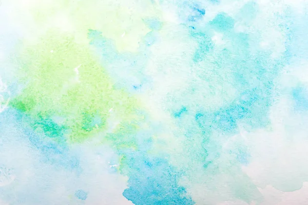 Blauer Aquarell Spritzstrich Hintergrund — Stockfoto