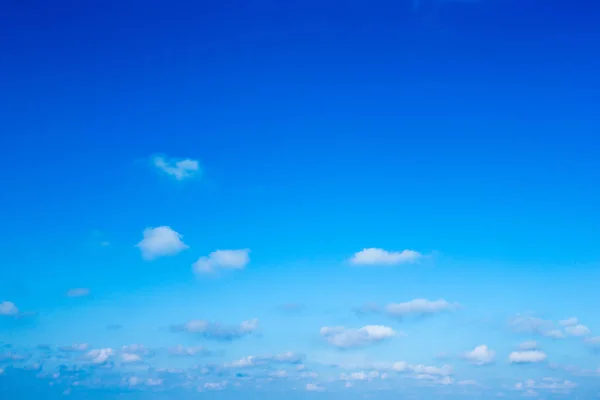 Beau Ciel Azur Avec Des Nuages — Photo