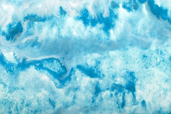 Dokular ve arkaplanlar için mavi suluboya arkaplan