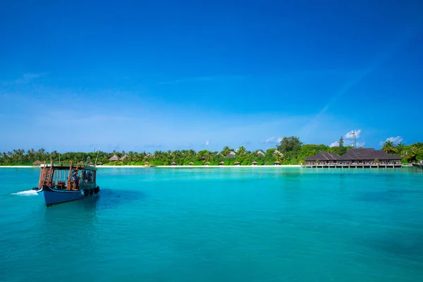 Hermoso Paisaje Islas Tropicales Maldivas — Foto de Stock