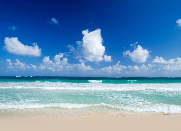 Zand Van Strand Kariboon Zee — Stockfoto