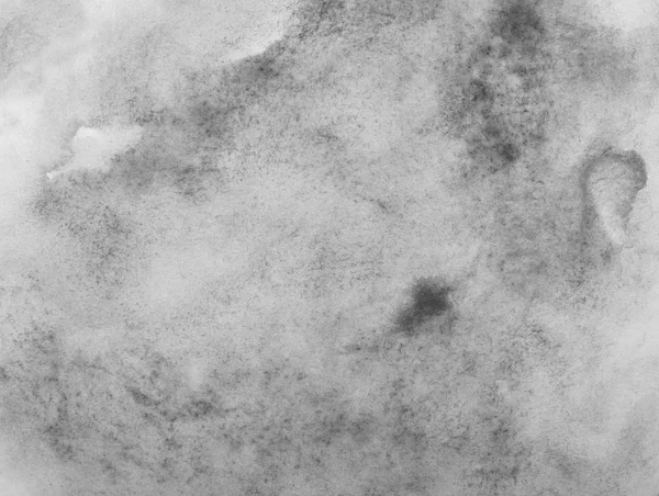 Серый Акварельный Фон Кистью — стоковое фото