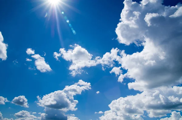 Céu Nuvens Abstrato Fundo — Fotografia de Stock