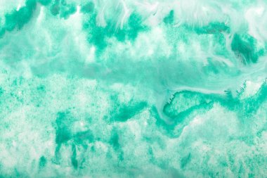 Yeşil suluboya arka plan. çizerek