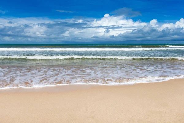 Witte Zandstrand Strand Van Caribische Zee — Stockfoto