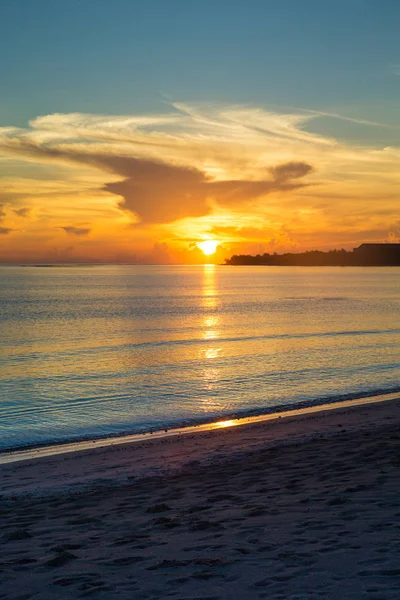 Sunset Beach Sri Lanka — Stock Photo, Image
