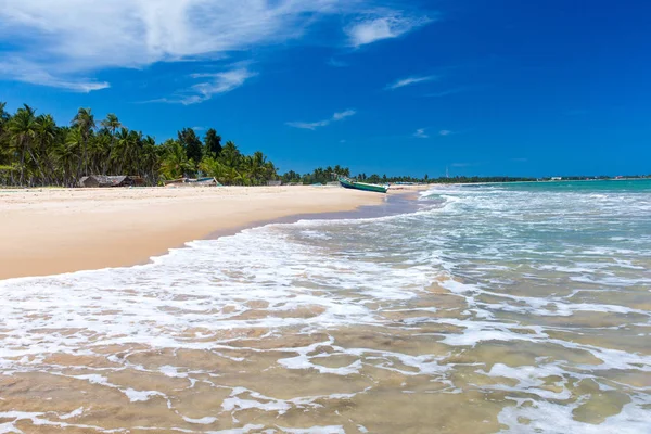 Tropikalnej Plaży Sri Lanka — Zdjęcie stockowe