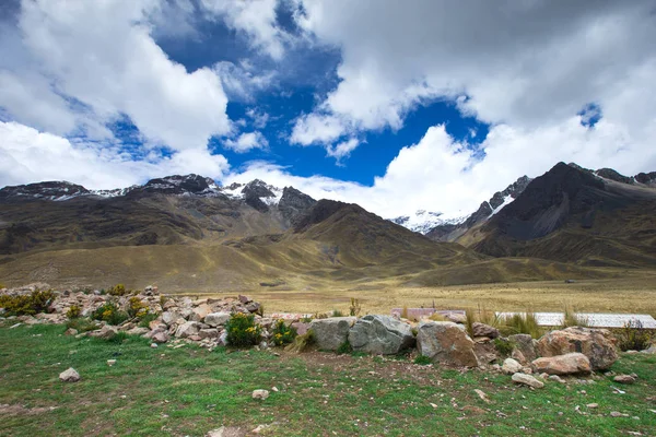 Paisaje Las Montañas Perú — Foto de Stock