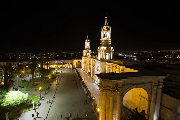 Alun-alun utama Arequipa — Stok Foto