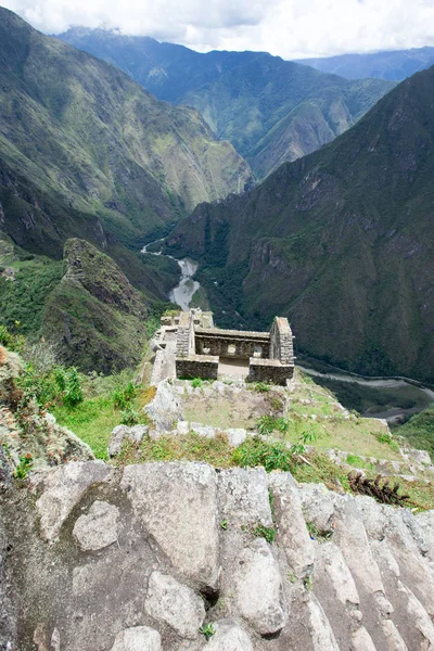 Machu Picchu Patrimonio Mondiale Dell Unesco — Foto Stock