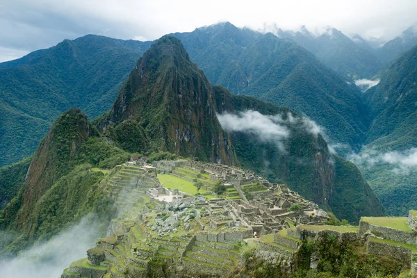 Μάτσου Πίτσου Ένα Μνημείο Παγκόσμιας Κληρονομιάς Της Unesco — Φωτογραφία Αρχείου