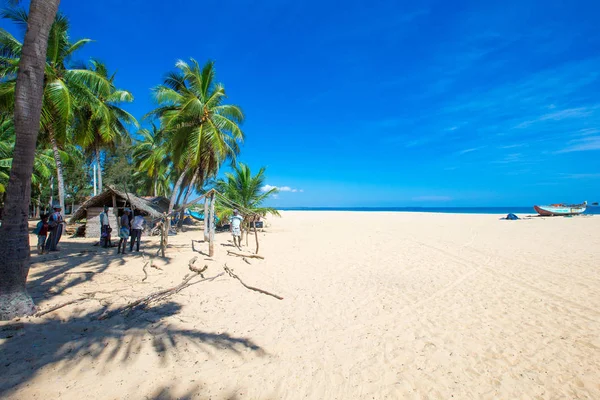 Tropischer Strand Sri Lanka — Stockfoto