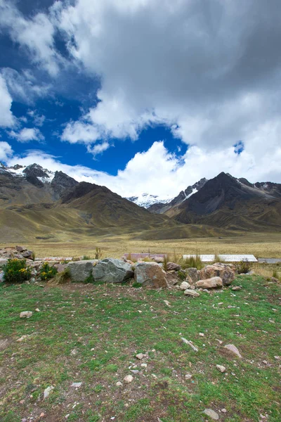 Paisaje Montañas Perú Durante Día — Foto de Stock