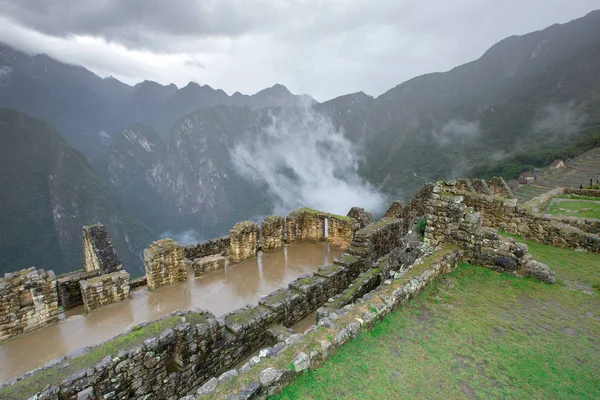 Perú Noviembre 2015 Machu Picchu Patrimonio Humanidad Por Unesco — Foto de Stock