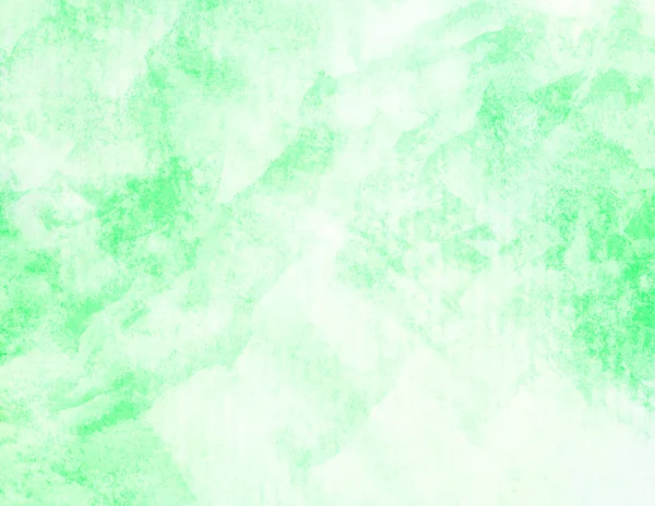 抽象的绿色水彩背景 — 图库照片