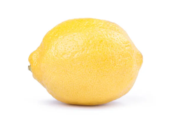 Zitrone Isoliert Auf Weißem Hintergrund — Stockfoto