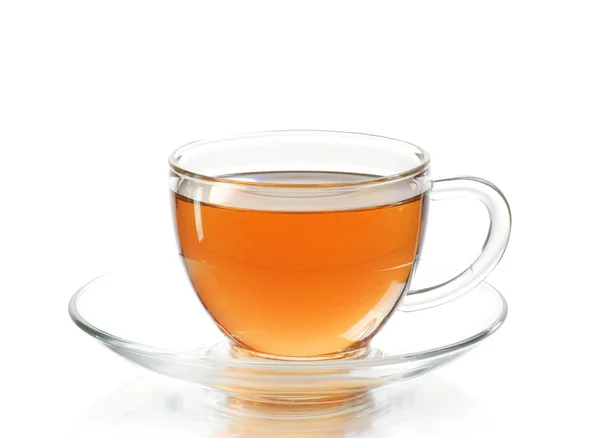 Tee Tasse Isoliert Auf Weißem Hintergrund — Stockfoto