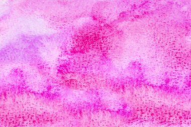 Kağıt üzerinde soyut pembe suluboya arkaplan. 