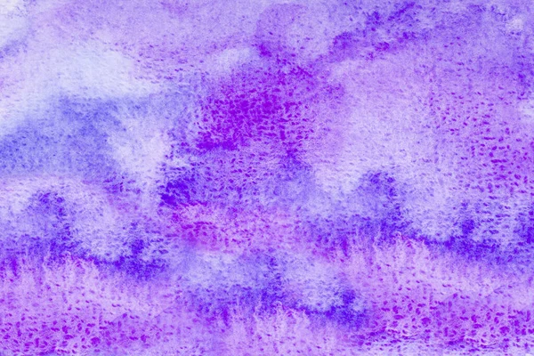 Schöne Lila Kunst Aquarell Background Brush Lila Aquarell — Stockfoto