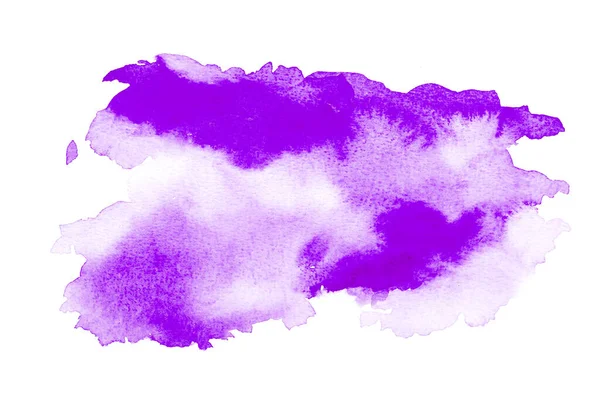 Hermoso Arte Púrpura Acuarela Fondo Cepillo Púrpura Acuarela —  Fotos de Stock