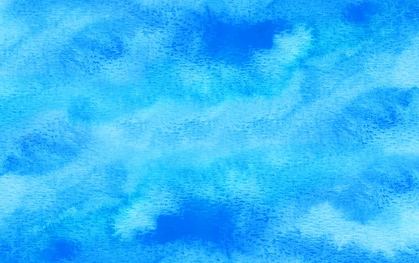 Abstraktes Blaues Aquarell Hintergrund Die Farbe Spritzt Auf Das Papier — Stockfoto