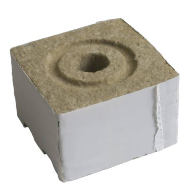 Hidroponik kaya yün delik ile Blcok Grow