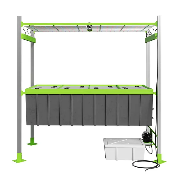 Hydroponics Aeroponics Wachsen Sistem — Stockfoto