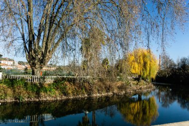 Portekiz şehri Tomar 'ın görüntüsü
