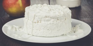 süzme peynir ahşap tablo