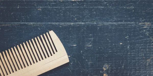 Handmade wooden comb — Stock Photo, Image