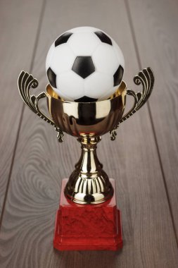 altın futbol kupa bardak