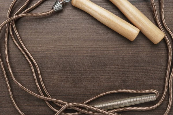 Skipping rope for an exercise — Stock Photo, Image