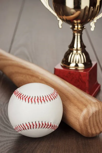 Бейсбольний золотий кубок трофею — стокове фото