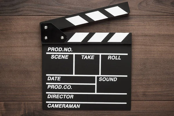 Vintage classic clapperboard — Stock Photo, Image