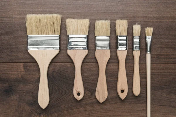 Brushes on the table — Stock Photo, Image