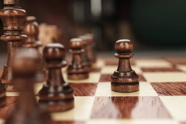 Koncepce vedení šachy — Stock fotografie
