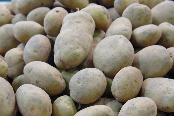 Background with the image of potatoes — Stock Photo, Image