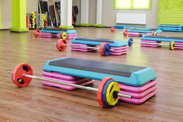Modern fitness hall — Stock Photo, Image